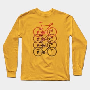 road bike race bike biker cycling cyclist bicycle Long Sleeve T-Shirt